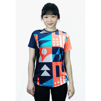 TRIJEE - Women's Jersey - Nori - Orange Navy 